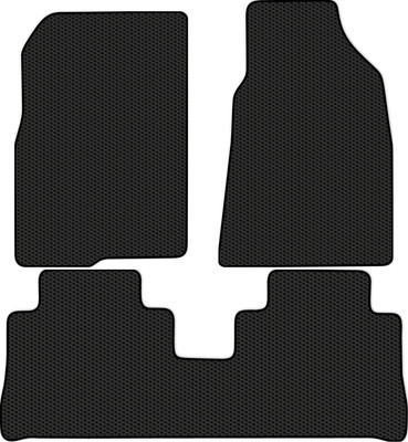 Комплект ковриков для авто Alicosta 2642_1 для Daewoo Winstorm I SUV 2006-2010 (EVA соты, черный) - 
