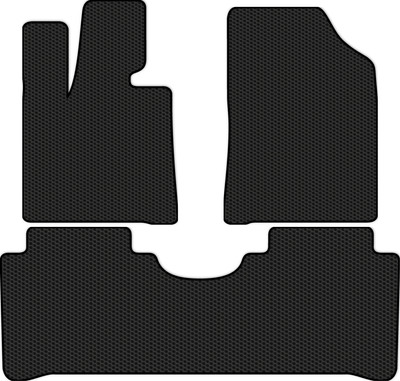 Комплект ковриков для авто Alicosta 2601_1 для Changan UNI-K I SUV 2020-н.в. (EVA соты, черный) - 