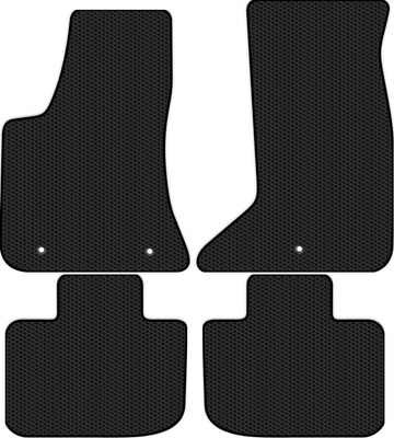Комплект ковриков для авто Alicosta 2644_1 для Dodge Charger VII седан/LD 4WD 2014-н.в. (EVA соты, черный) - 