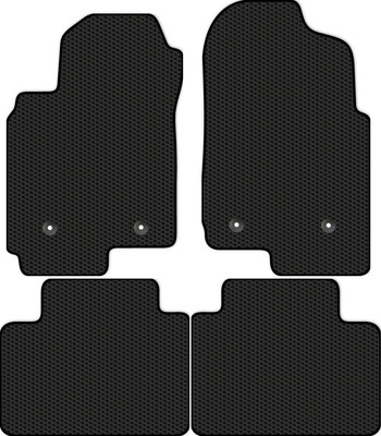 Комплект ковриков для авто Alicosta 2663_1 для FAW Besturm X80 SUV 2016-н.в. (EVA соты, черный) - 