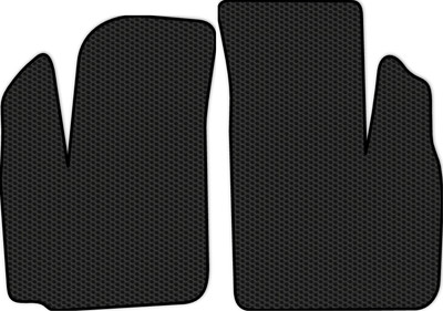 Комплект ковриков для авто Alicosta 3001_1 для Fiat Doblo автобус/263 2005-н.в. (EVA соты, черный) - 