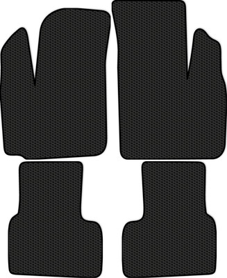 Комплект ковриков для авто Alicosta 3002_1 для Fiat Doblo минивэн/263/223 2005-н.в. (EVA соты, черный) - 