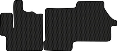 Комплект ковриков для авто Alicosta 3006_1 для Fiat Ducato III грузовик/автобус/250 2006-2014 (EVA соты, черный) - 