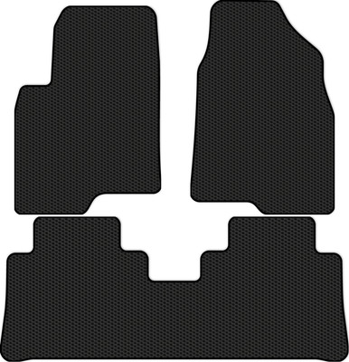 Комплект ковриков для авто Alicosta 2606_1 для Chevrolet Captiva I SUV/C140 2011-2015 (EVA соты, черный) - 