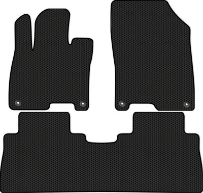 Комплект ковриков для авто Alicosta 3009_1 для GAC GS5 I SUV 2018-н.в. (EVA соты, черный) - 
