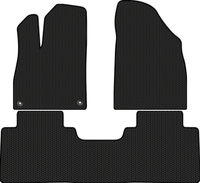 Комплект ковриков для авто Alicosta 3012_1 для GAC GS8 II SUV 2023-н.в. (EVA соты, черный) - 