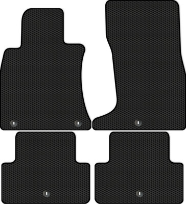 Комплект ковриков для авто Alicosta 3015_1 для Genesis G70 I седан/IK 2017-н.в. (EVA соты, черный) - 