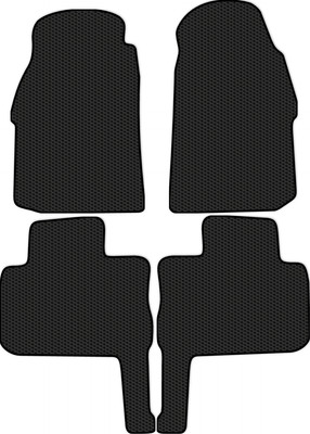 Комплект ковриков для авто Alicosta 3026_1 для Great Wall Wingle пикап 2011-2016 (EVA соты, черный) - 