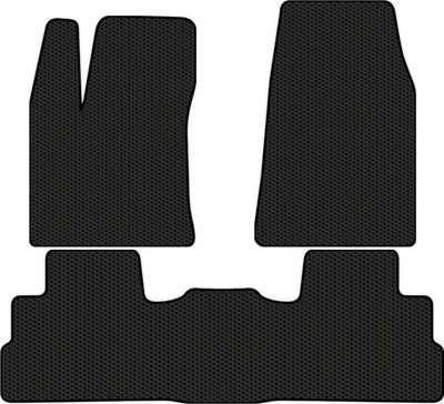 Комплект ковриков для авто Alicosta 1822_1 для Haval Dargo I SUV 2022-н.в. (EVA соты, черный) - 