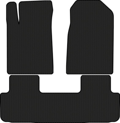 Комплект ковриков для авто Alicosta 0395_1 для Haval F7 I SUV 2018-н.в. (EVA соты, черный) - 