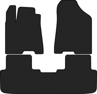 Комплект ковриков для авто Alicosta 2594_1 для Changan CS95 I SUV 2018-2023 (EVA соты, черный) - 