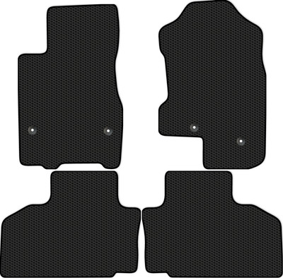 Комплект ковриков для авто Alicosta 0399_1 для Haval H6 SUV 2014-н.в. (EVA соты, черный) - 