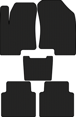 Комплект ковриков для авто Alicosta 1802_1 для Haval Jolion 4WD I SUV 2020-н.в. (EVA соты, черный) - 