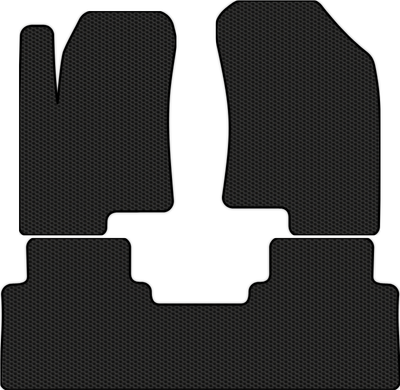 Комплект ковриков для авто Alicosta 1667_1 для Haval Jolion I SUV 2020-н.в. (EVA соты, черный) - 