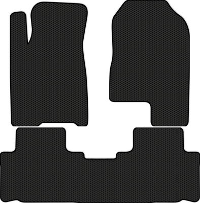 Комплект ковриков для авто Alicosta 1864_1 для Haval M6 II SUV 2021-н.в. (EVA соты, черный) - 