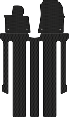 Комплект ковриков для авто Alicosta 3038_1 для Hongqi H5 II седан/гибрид 2022-н.в. (EVA соты, черный) - 