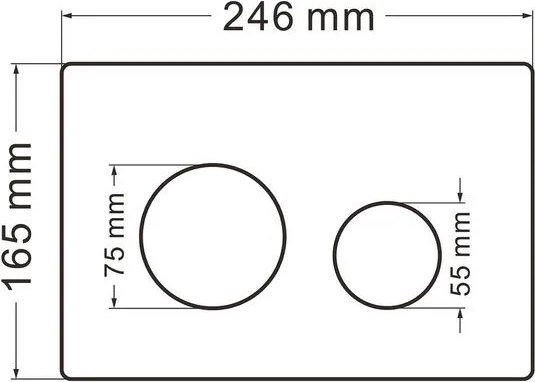 Унитаз подвесной с инсталляцией Abber Rechteck AC1201-AC0105-AC0121MB (с кнопкой смыва)