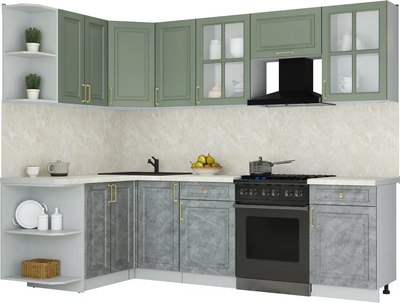 

Кухонный гарнитур, Мила Шато 1.5x2.6 LV