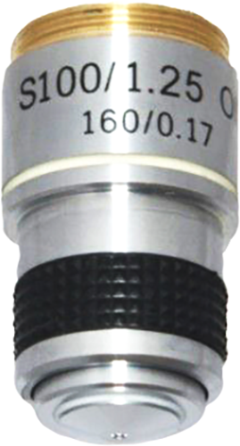 Объектив для микроскопа Биомед S100x/1.25МИ 160/0.17 / 66605