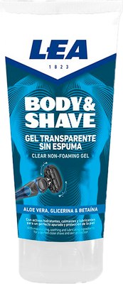 

Гель для бритья, Body & Shave прозрачный непенящийся