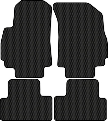 Комплект ковриков для авто Alicosta 0258_1 для Chevrolet Orlando минивэн 2011-2015 (EVA соты, черный) - 