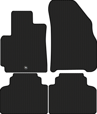 Комплект ковриков для авто Alicosta 2615_1 для Chevrolet Orlando II минивэн +3 ряд 2018-2023 (EVA соты, черный) - 