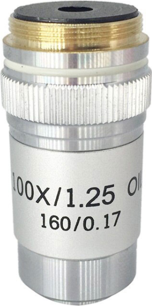 Объектив для микроскопа Биомед Ахроматический 100x/1.25МИ 160/0.17 / 78471