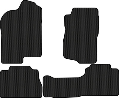 Комплект ковриков для авто Alicosta 2620_1 для Chevrolet Tahoe III SUV/GMT900 2006-2014 (EVA соты, черный) - 