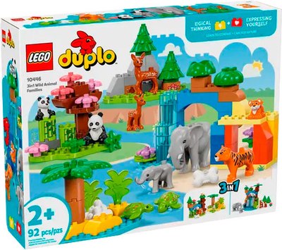 Конструктор Lego Duplo Семьи диких животных 3в1 10446 - 