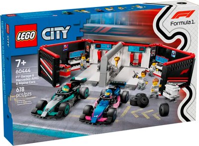 

Конструктор, City Гараж для Mercedes и Alpine 60444