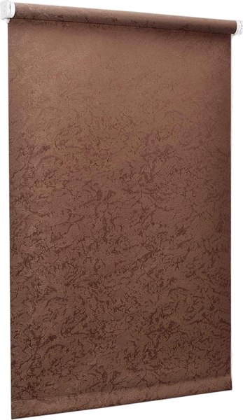 Рулонная штора Delfa Сантайм Жаккард Венеция СРШ-01 МЭД 29513 (115x160, шоколад)