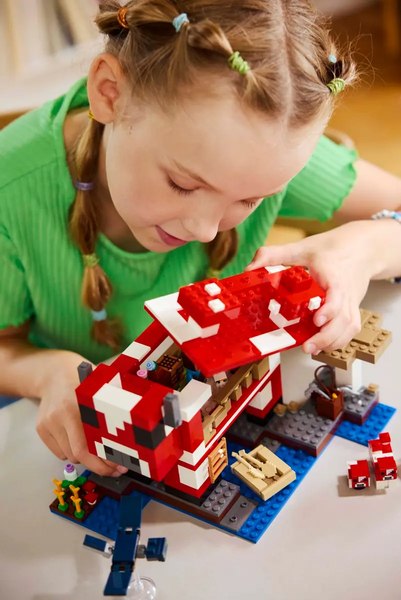 Конструктор Lego Minecraft Мухоморный дом 21270
