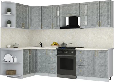 

Кухонный гарнитур, Мила Шато 1.5x2.8 LV