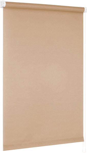 Рулонная штора Delfa Сантайм Уни СРШ-01 МЭД130 (57x160, песок)