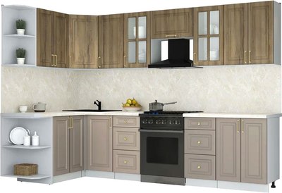 

Кухонный гарнитур, Мила Шато 1.5x3.0 LV