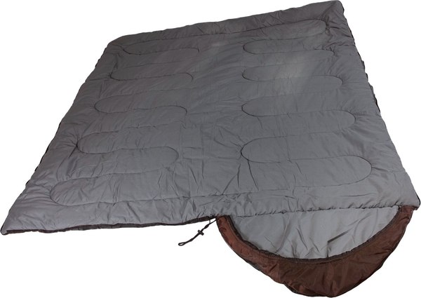 Спальный мешок INDI Camper Extreme R-zip от -27°C (одеяло с подголовником 195+35x85см)