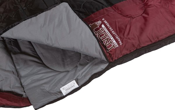 Спальный мешок INDI Traveller Extreme L-zip от -27°С (с подголовником 230x85см)