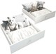 Комплект ящиков под кровать EcoWood 80х200 / ECO.002.00006.80-200.W (2шт) - 