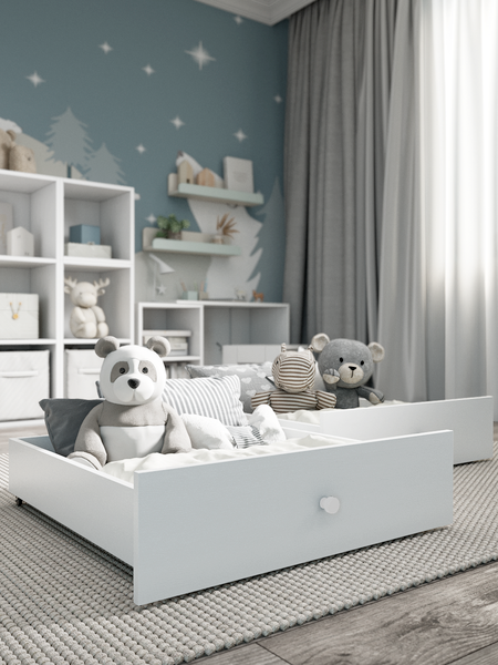 Комплект ящиков под кровать EcoWood 80х160 / ECO.002.00007.80-160.W (2шт)