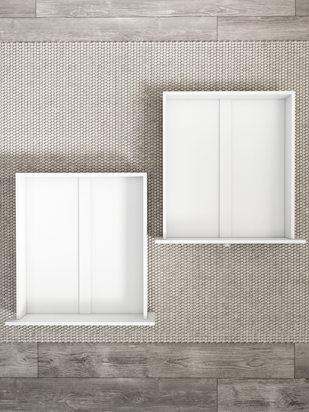 Комплект ящиков под кровать EcoWood 80х160 / ECO.002.00007.80-160.W (2шт)