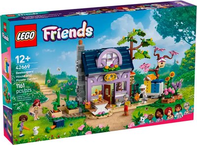 Конструктор Lego Friends Дом пчеловода и цветник 42669 -