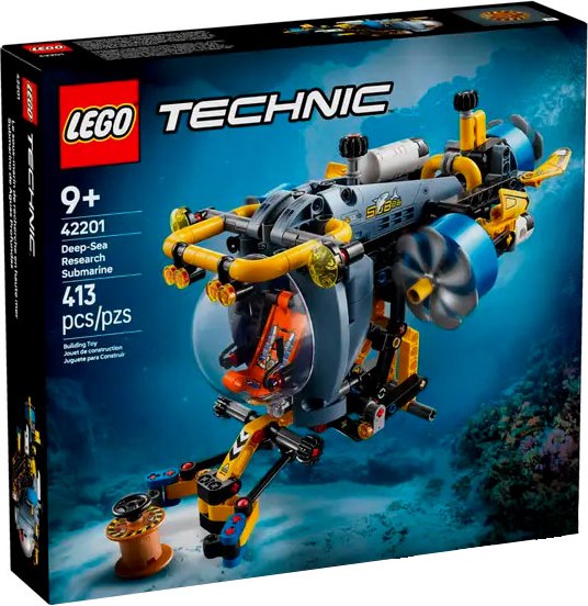 Конструктор Lego Technic Исследовательская подводная лодка 42201