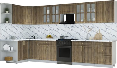 

Кухонный гарнитур, Мила Шато 1.5x3.8 LV