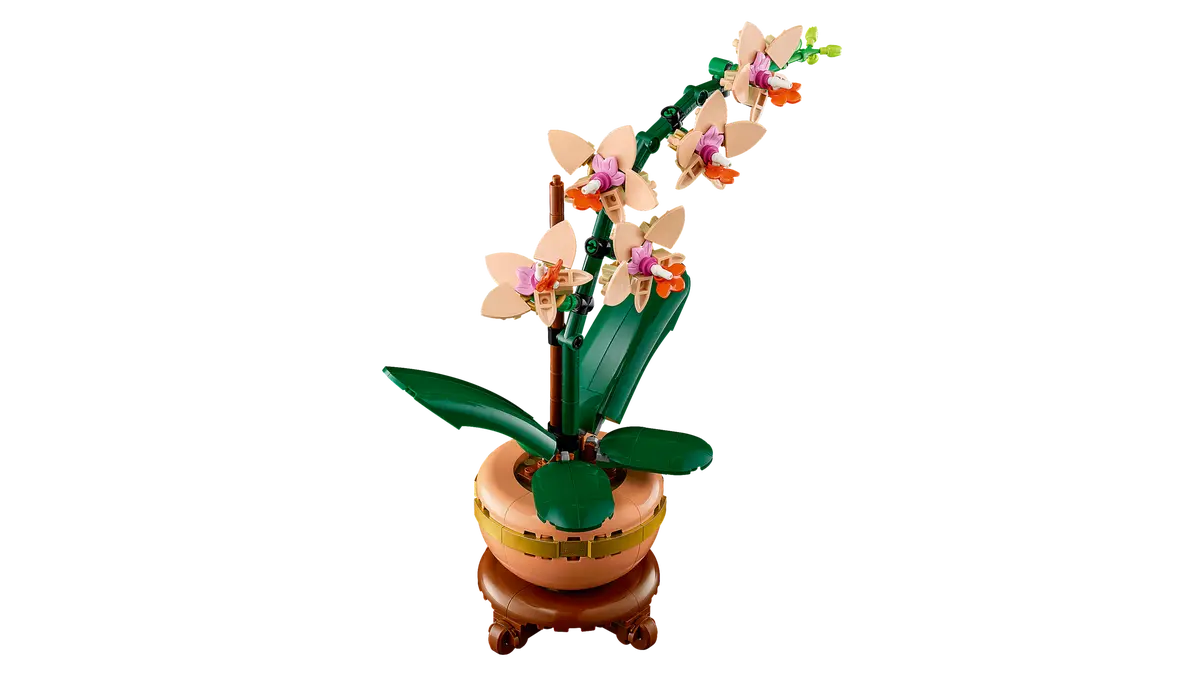 Конструктор Lego Botanicals Мини-орхидея 10343 — фото 6