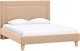 Полуторная кровать Woodcraft Виллем-Н 120 Вариант 02 (ткань, Gesta Beige) - 