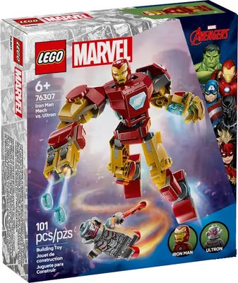 

Конструктор, Marvel Робот Железного человека против Альтрона 76307