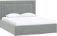 Кровать Woodcraft Виллем-П 160 Вариант 03 (ткань, Gesta Silver) - 
