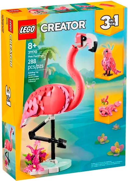 Конструктор Lego Creator Розовый Фламинго 31170