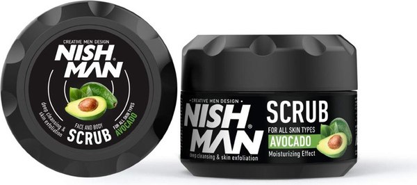 Скраб для лица NishMan Avocado (300мл)