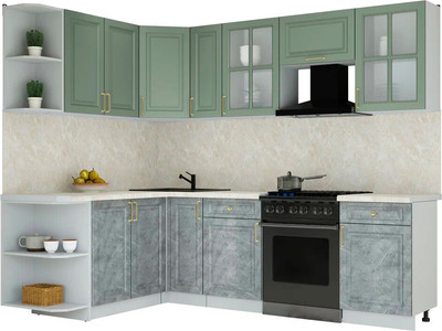 

Кухонный гарнитур, Мила Шато 1.7x2.5 LV